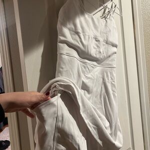 Elegant White Women's Dress